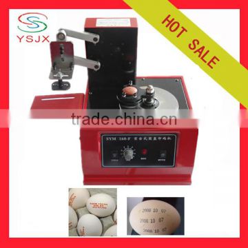 expiry date printing machine on tubes / plastic tubes heat coding machine