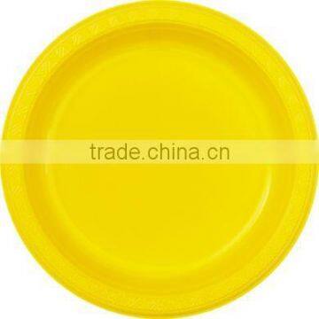 7" Inch Disposable PS Colorful Plastic Plates Party Tray photo-2
