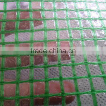 PE film coated with mesh or vapor barrier