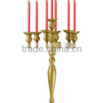 Gold Candelabra/wedding gold candelabra/Wedding table gold candelabra