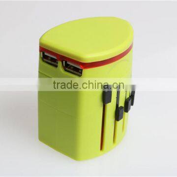 The Most Important Travel Accessory Unviersal Travel Adapter Charger With Double USB Port of 1000MA photo-3