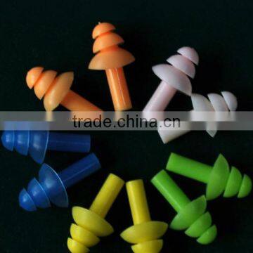 Silicone waterproof swim ear plugs