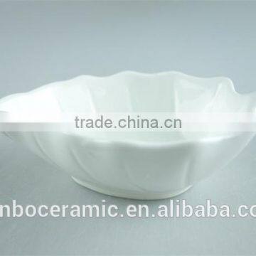 Beautiful Small White Porcelain Leaf-shaped Plate photo-5