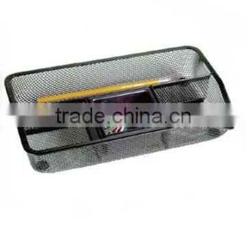 Hangzhou Supplier High Quality Metal Mesh Black Office Stationery Desk Organizer