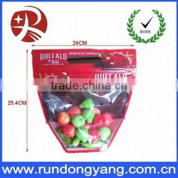 Printed Stand up Pouch Bag / Slider Zip Lock Fruit Bag for Grape photo-2