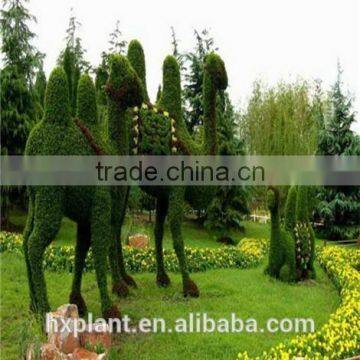 aritificial green sculpture plastic statue