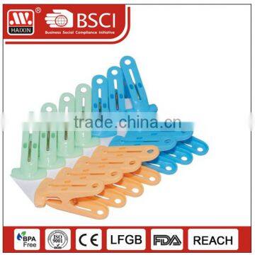 Plastic clips for clothes / Small clothes pegs/ Plastic clothes clips (14 pcs)