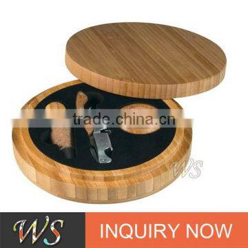 WS-106 Wooden packing wine set with customer logo