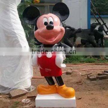 Micky Mouse and Donald Duck Fiberglass Statue photo-4