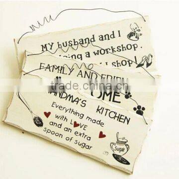 Decorative Diy Kids Door Plate,home Deco Wood Doorplate photo-4