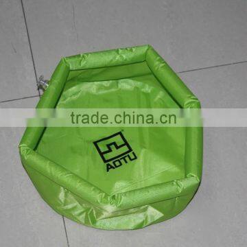 outdoor travel folding inflatable wash basin light weight