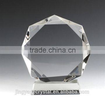 Jingyage Sublimation Blank Crystal Heat Transfer Crystal Sublimation Blank Photo Image Octahedron Crystal photo-3