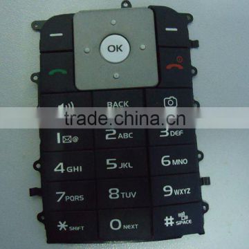 custom made silicone phone keypad