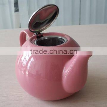 BTHJC-2 Creative Home 42oz Ceramic Teapot With S/S Lid & Infuser photo-3