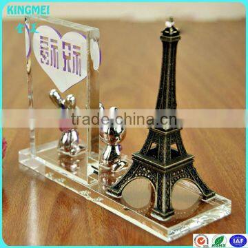 Office High Grade Round Crystal Pen Holder Gifts With Custom Engraved Card Holder photo-5