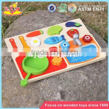 Wholesale Preschool Play Food Wooden Cooking Toys New Design Wooden Cooking Toys for Kids W10B187 photo-3