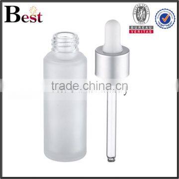 20ml 30ml Empty Perfume Glass Dropper Bottle White Essential Oil Cosmetic Glass Dropper Bottle White Wholesale Free Sample photo-2