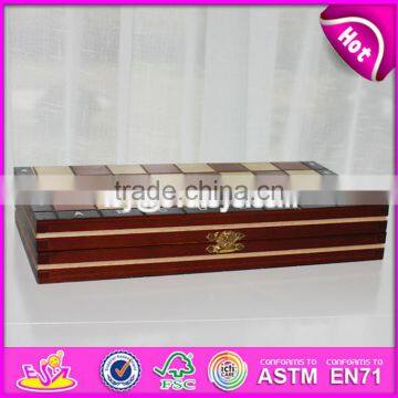 2017 New Design Children Educational Wooden Chessboard With Chess Pieces W11A055 photo-2