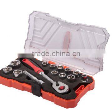 SS15033EW-1 15pcs Ratchet socket Set