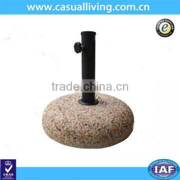 Outdoor round classic cement umbrella base