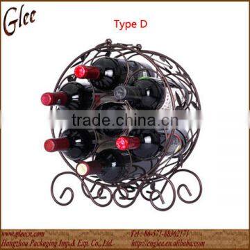 Stainless Steel Metal Wine Bottle Holder photo-5