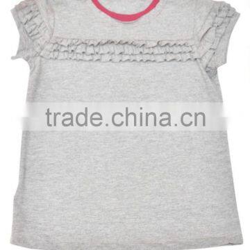 Organic Baby Girls Top_100% Organic Cotton Comfortable Baby T-shirt and Organic Printed Long Sleeve and Short Sleeve T-shirt photo-5