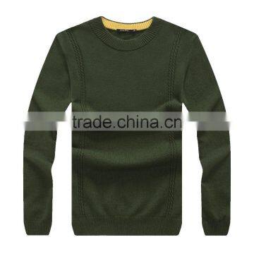 2016 Raidyboer Men 's high quality cashmere sweater 100%cashmere knitwear in green