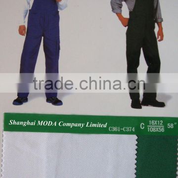 cotton poly uniform fabric/business suit fabrics/labour suit fabrics/jumper fabric/overalls fabrics