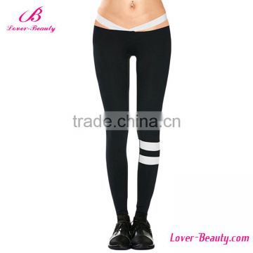 High Quality Unilateral Two Bars Sport Jogging Women'S Pants