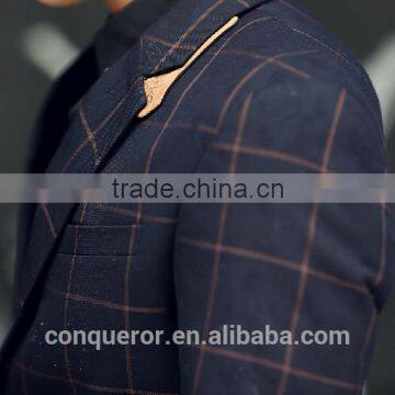 Grid Window Pane Man Suit.BSPL0638 photo-4