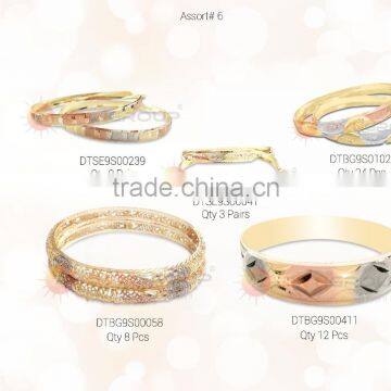 Some Very Exclusive Combo Three Tone Plated Jewelry of 236 Pieces For USD $ 250 With FREE SHIPPING photo-3