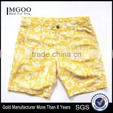 Sea Sunshine Board Shorts For Youth Swim Trunk With Zip Fly Inner Drawcord Customizable Printed Inner Labelling Surfing Short