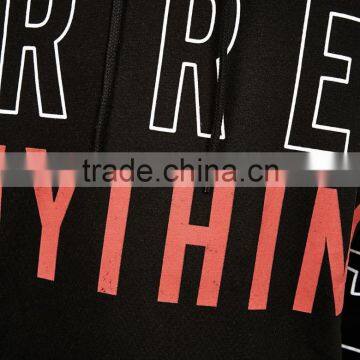 2017 Custom Hot Sale Couple Lover Sweatshirt Hoodie With Slogan photo-5