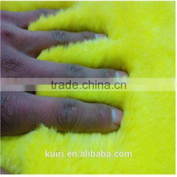 China Wholesale Double Color Dyed Real Rex Rabbit Fur Skin Pelts Rabbit Fur Soft Fur for Garment DIY photo-2