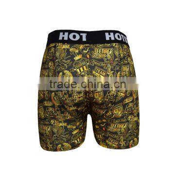 High Quality Men Boxers Cartoon Underwear Modal Men's Boxers Low-Waist Padded Men Underwear photo-3