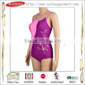 New arrival OEM ODM Custom high quality woman one piece sexy style pink BIKINI BSCI OEKO factory