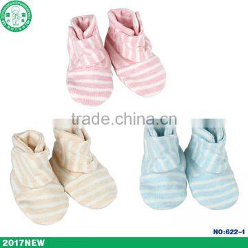 OEM Branded Good Quality Fabric Baby Shoes Cotton Baby Booties photo-3