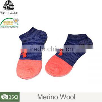 Merino wool socks wholesale short, OEM wholesale colored socks