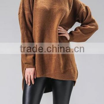 EY0898S Hot Sale 2016 Women Knitted Loose Pullover Sweater