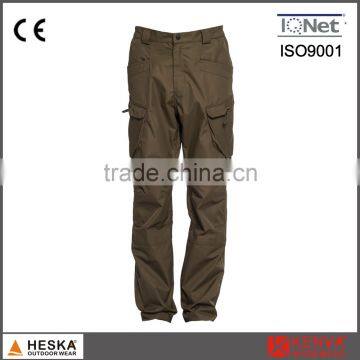 New products garment dye wash outdoor men khaki trousers