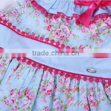 Red Tassel Girl Child Dress Baby Wear Clothes photo-5