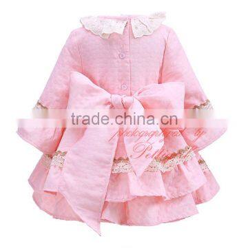 Baby Girl Dresses Party Wear Pink Dress photo-2