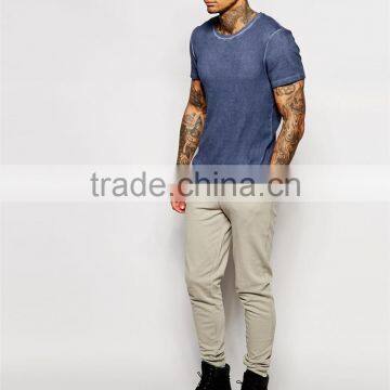 2017 Summer Guangzhou Shandao OEM 180g Cotton Spandex Short Sleeve Round Neck T Shirt Design photo-5