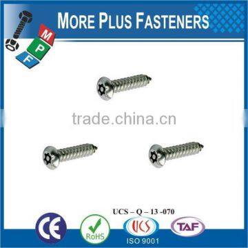 Made in Taiwan High Quality Pin Torx Drive Button Head Self Tapping Screw photo-3