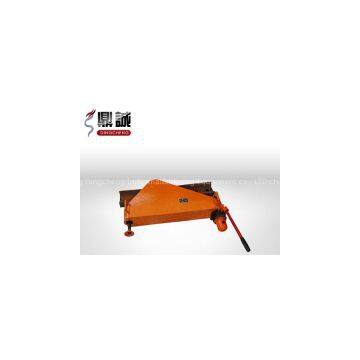 Vertical hydraulic rail bending machine