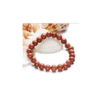 Natural Goldstone Crystal Bracelet