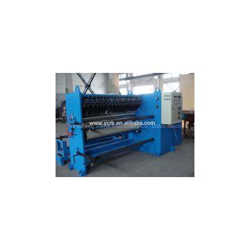 Abrasive cloth paper roll slitter machine