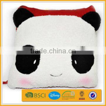 eco-friendly fleece car seat cushion panda