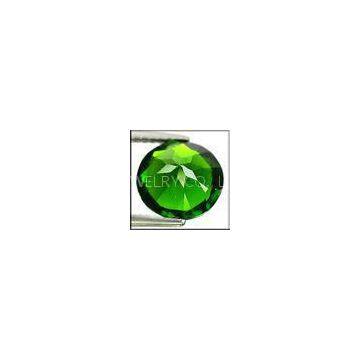 Round Russian Chrome Diopside Untreated For Peridot Bracelets Jewelry