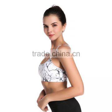 Shockproof Training Vest Gather Summer Running Hot Sex Womens Sport Bra photo-3